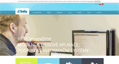 Desktop Screenshot of definity.cz